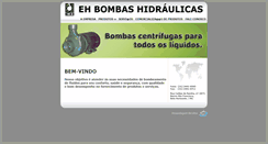 Desktop Screenshot of ehbombas.com.br